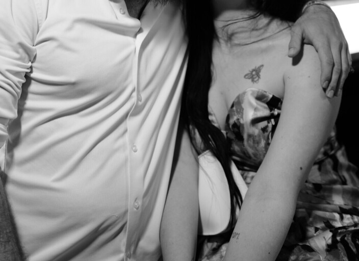 Couple chill